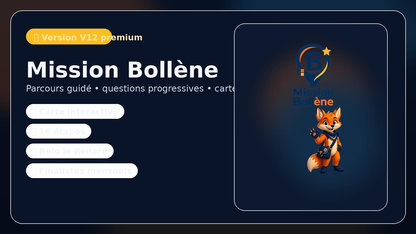 Aperçu visuel de Mission Bollène